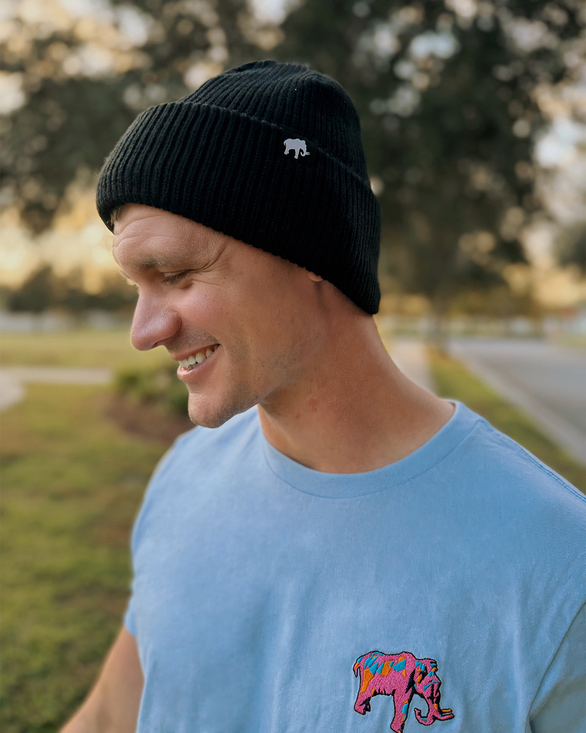 Mammoth Cozy Lined Beanie - Black