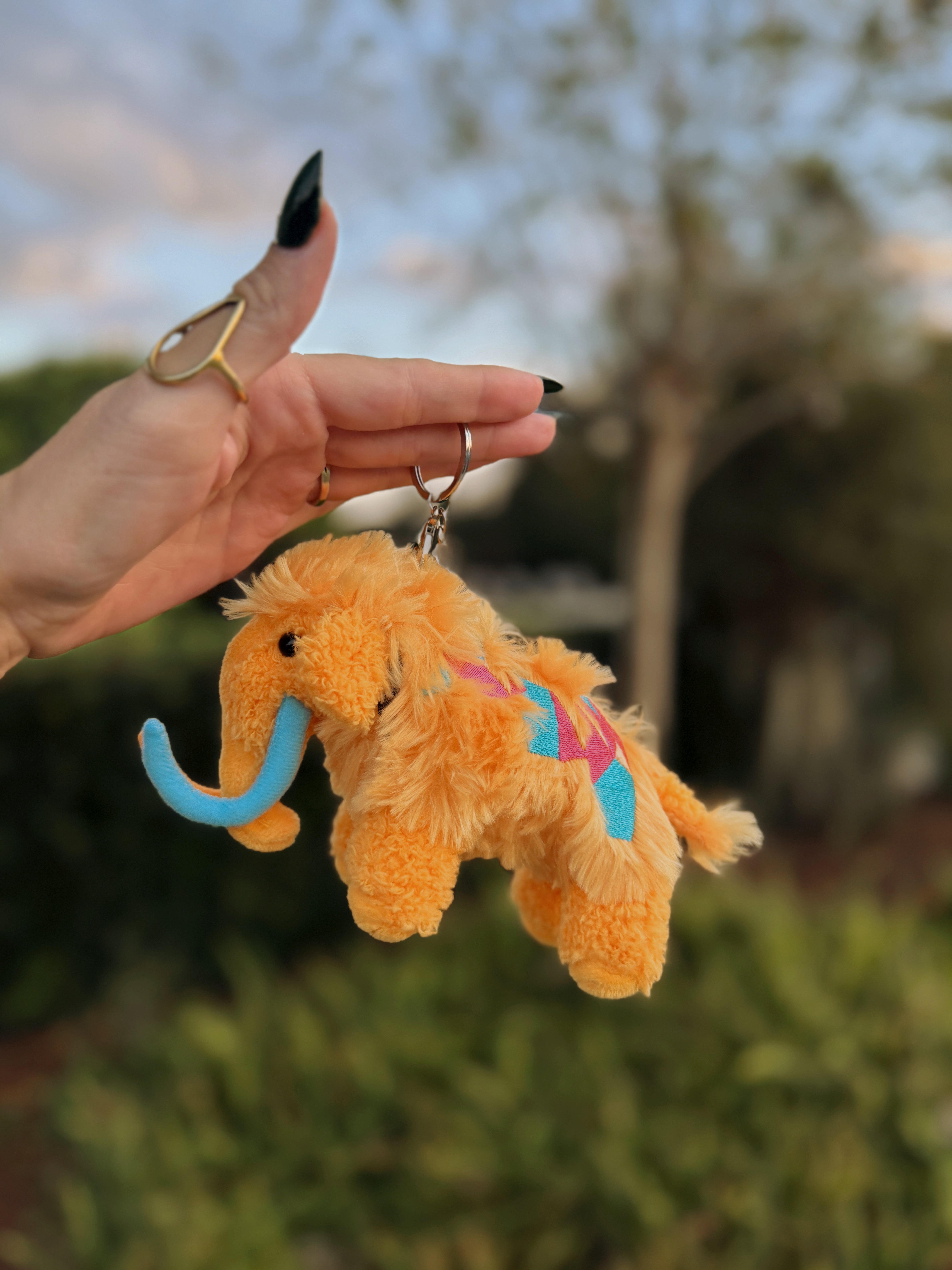 Mammoth Plushie Bag Charm