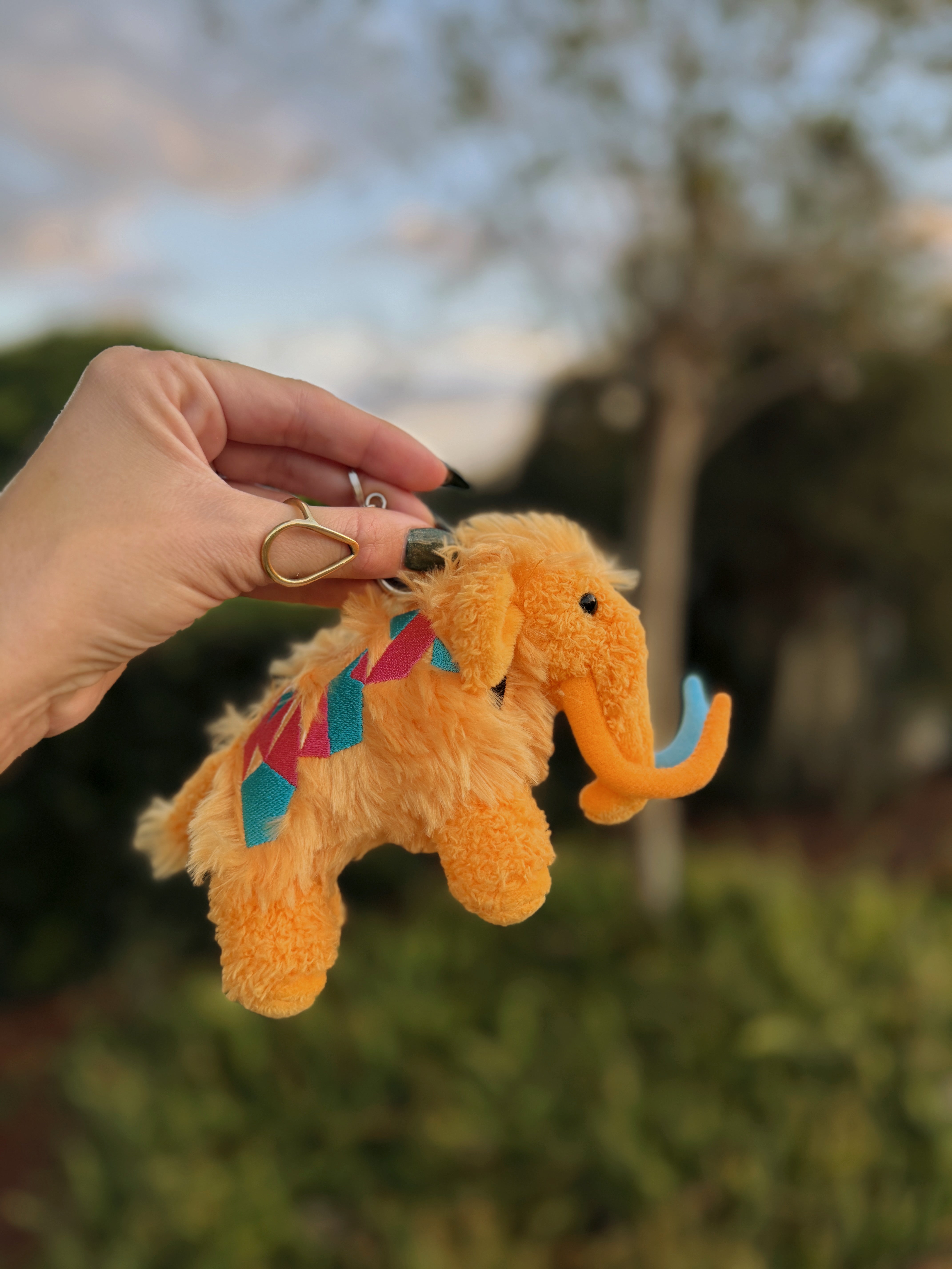 Mammoth Plushie Bag Charm