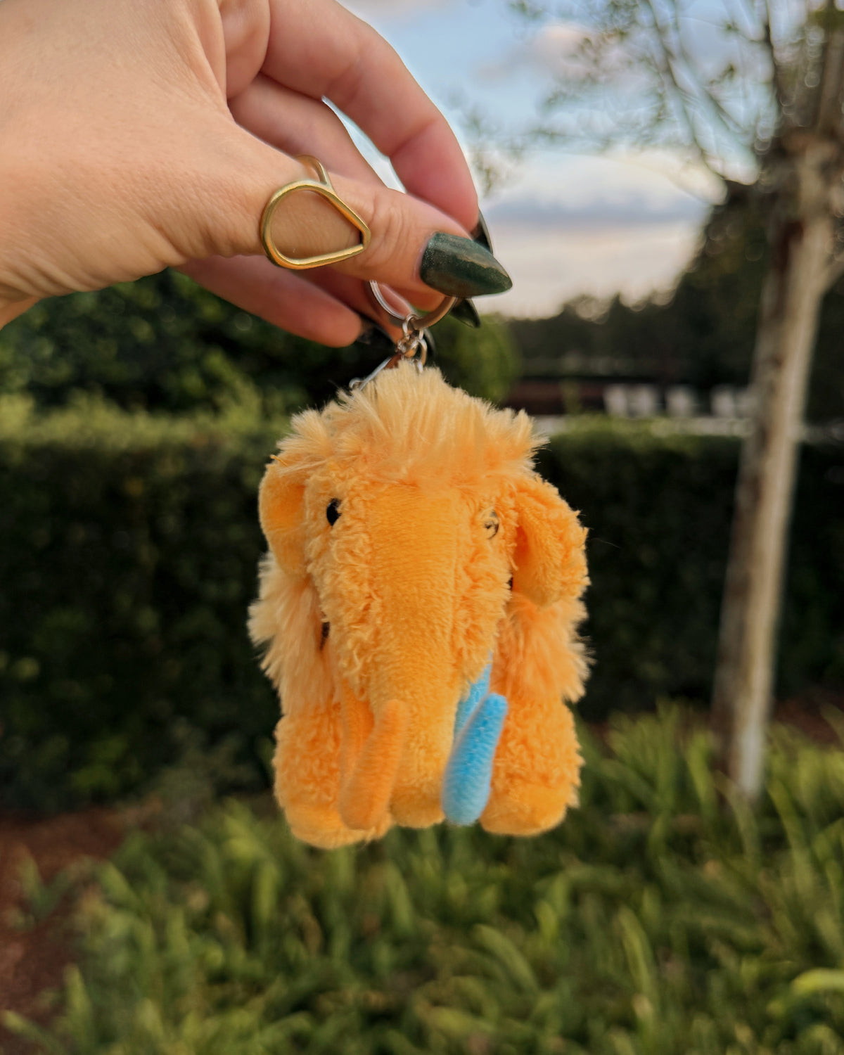 Mammoth Plushie Bag Charm