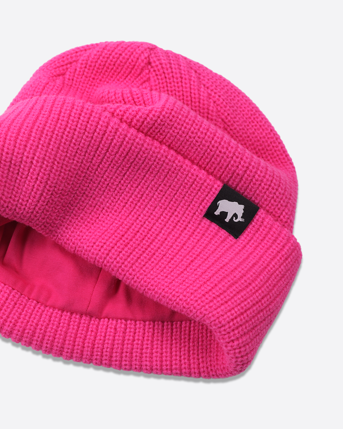Mammoth Cozy Lined Beanie - Fuchsia